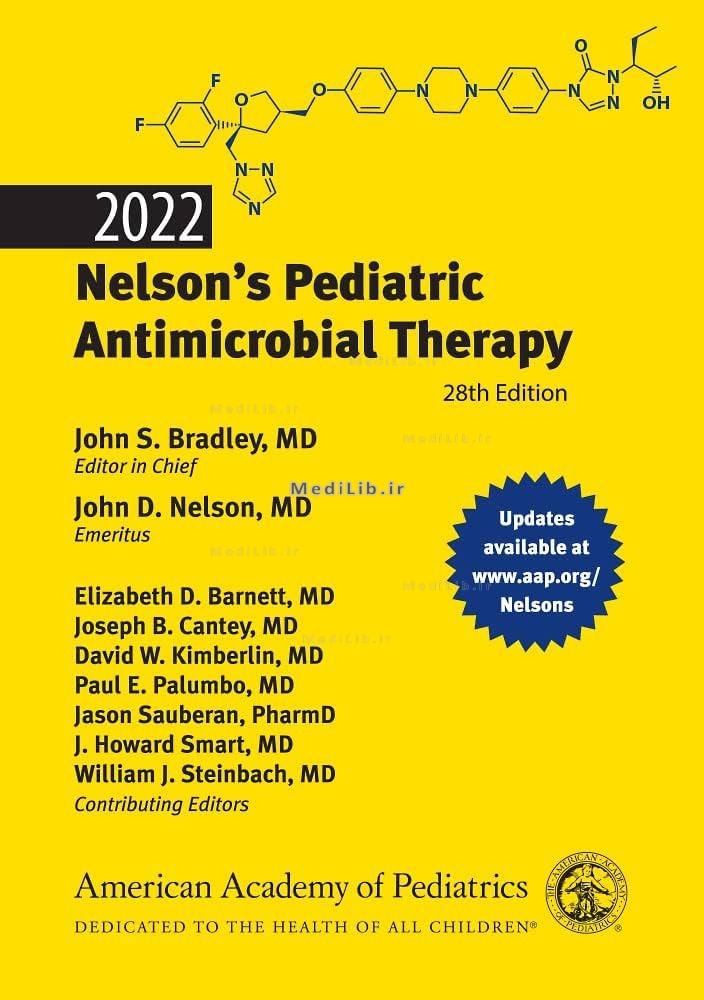 2022 Nelson's Pediatric Antimicrobial Therapy