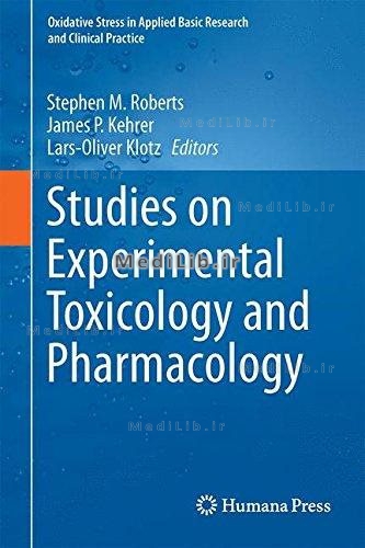 Studies on Experimental Toxicology and Pharmacology